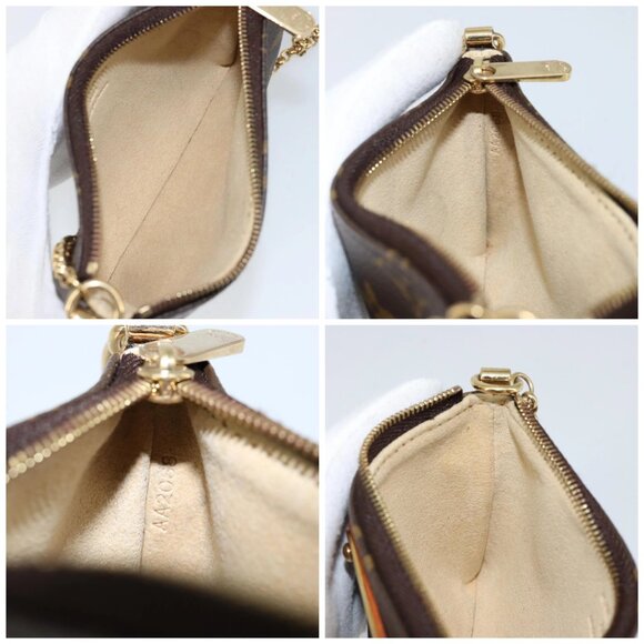 LOUIS VUITTON Monogram Pochette Mira PM Accessory Pouch M60095 LV Auth 143910V - Picture 16 of 16
